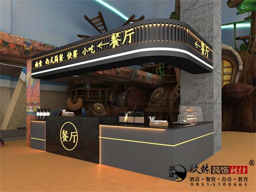 中卫滨河新区餐厅改造设计方案鉴赏|中卫餐厅设计装修公司推荐