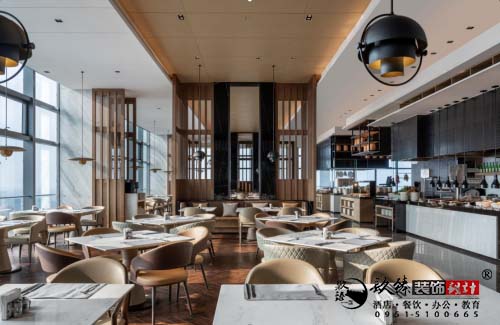 中卫凯曼餐厅设计方案鉴赏|用简洁精致，表达空间的高级感